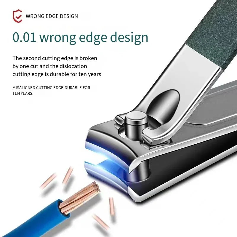 💼 6-Piece High-End Nail Clippers & Manicure Set | طقم فاخر للعناية بالأظافر – 6 أدوات احترافية للرجال والنساء