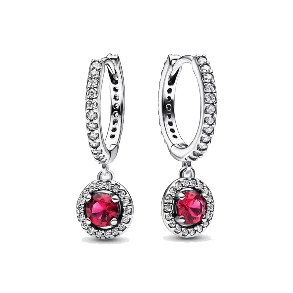 Valentine's Day Red Christmas Apple Gift  Dangle Charms Beads 925 Sterling Silver  Fit Original Heart Bracelet Women Jewelry