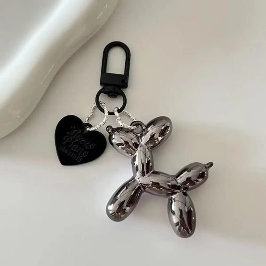 🐶 Y2K Balloon Dog Keychain – Funky Bag & Car Accessory | سلسلة مفاتيح كلب بالون ستايل Y2K – إكسسوار عصري للشنط والمفاتيح