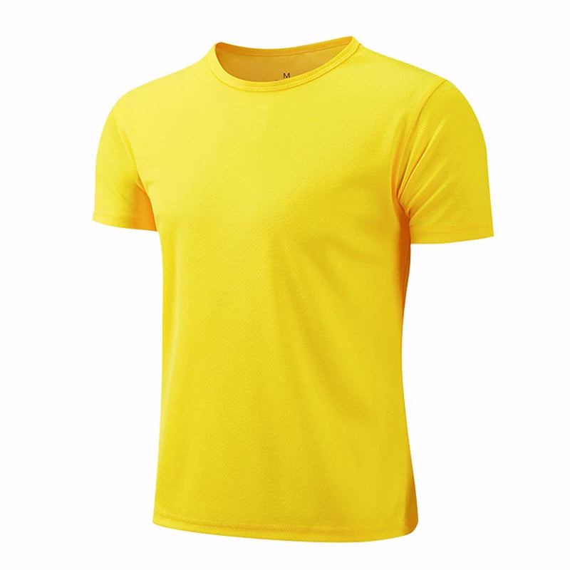 👕 Men's Solid Waffle Short Sleeve Sports Shirt – 1/5-Pack Lightweight Training Tee | تيشيرت رياضي رجالي بكم قصير – خامة وافل مريحة – قطعة أو باقة 5 قطع
