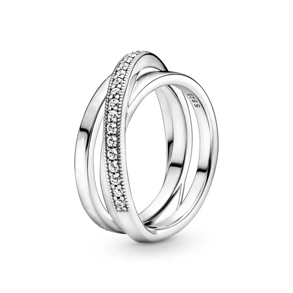 ✨ Red & Pink Heart Zircon Ring – Fashion Wedding Jewelry Gift 🔷 خاتم أنيق مرصع بحجر زركون قلب باللونين الأحمر والوردي – هدية راقية للزفاف والموضة