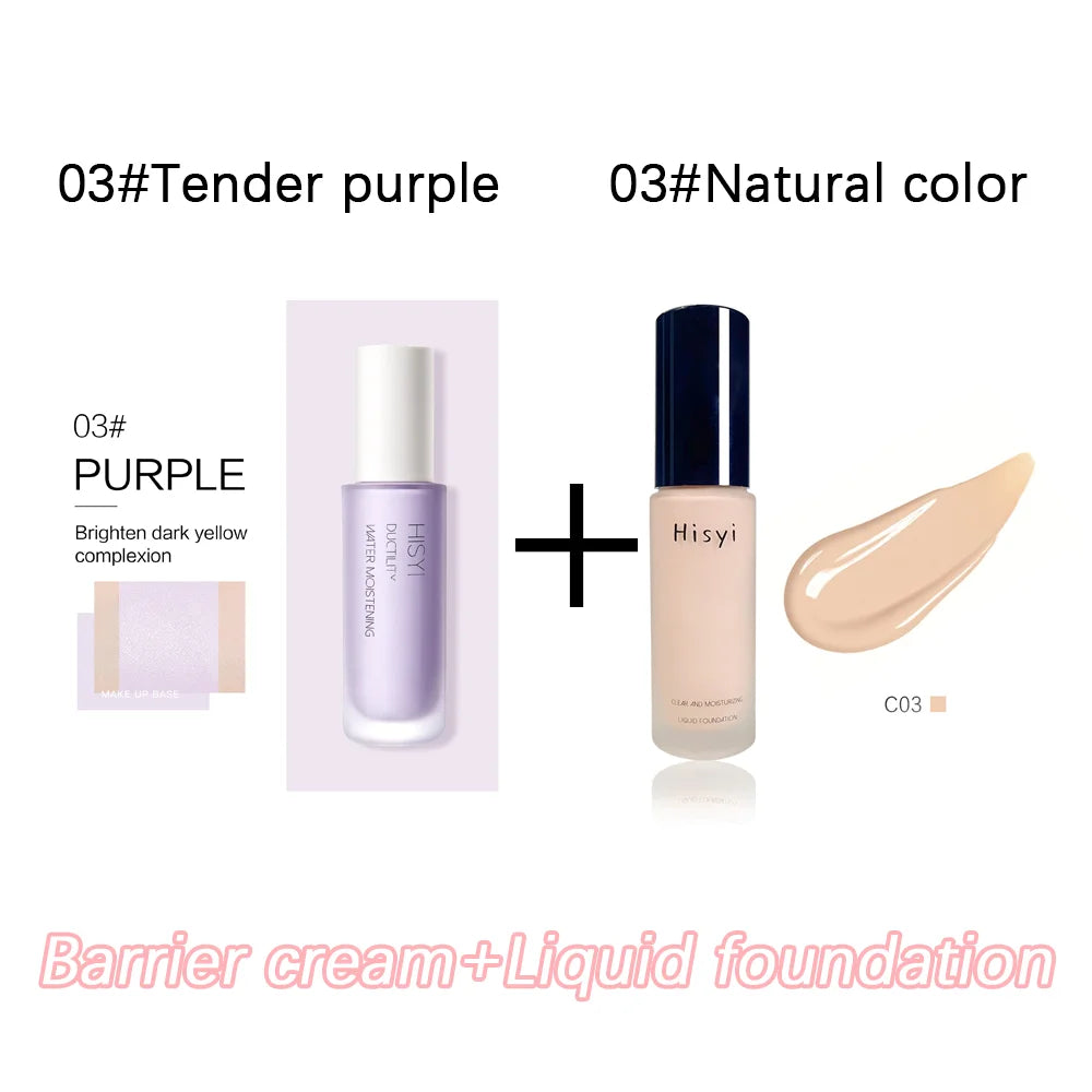 ✨ Liquid Transparent Foundation – Natural Finish & Flawless Coverage 🔷 فاونديشن سائل شفاف – تغطية طبيعية تخفي العيوب بدون تكتل