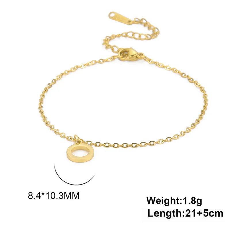 ✨ Gold Lotus Flower Anklet – Stainless Steel Foot Bracelet for Women 🔷 خلخال زهرة اللوتس بلون ذهبي – سلسلة كاحل من الستانلس ستيل للنساء