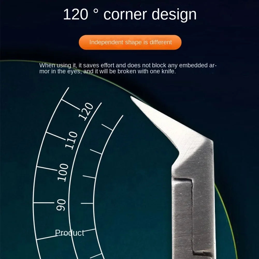 🦶✂️ Stainless Steel Toenail Clipper – Professional Ingrown & Thick Nail Nipper | قاطع أظافر القدم من الستانلس ستيل – احترافي للأظافر السميكة والمنغرسة