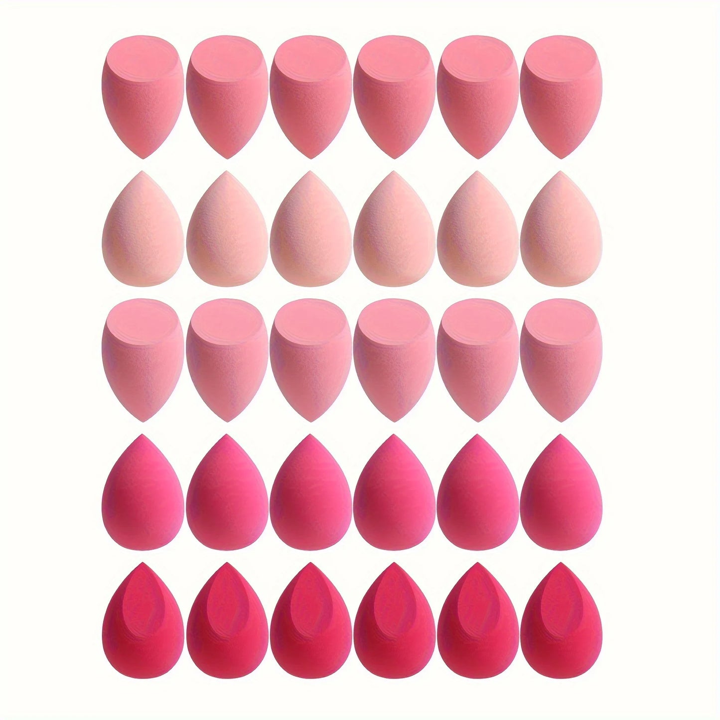 7/18-Piece Makeup Sponge Set – Dual-Use Beauty Blenders for Liquid, Cream & Powder Application | طقم 7/18 إسفنجة مكياج – للاستخدام الجاف والرطب مع كريم الأساس والبودرة