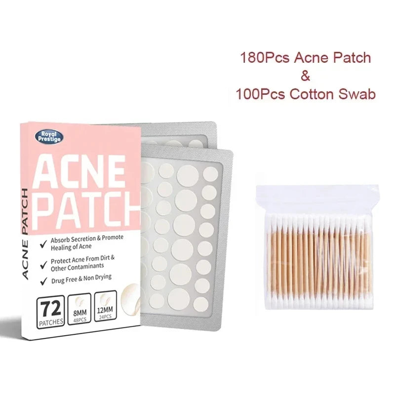 لاصقات الحبوب الشفافة – طبيعية وآمنة للبشرة | Invisible Acne Patches – Natural & Skin-Safe