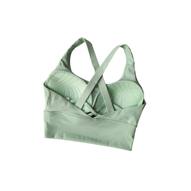 🎽 All-in-One Shock-Proof Sports Bra – High-Intensity Support for Running & Fitness | حمالة صدر رياضية شاملة – مقاومة للصدمات ودعم قوي للتمارين العالية