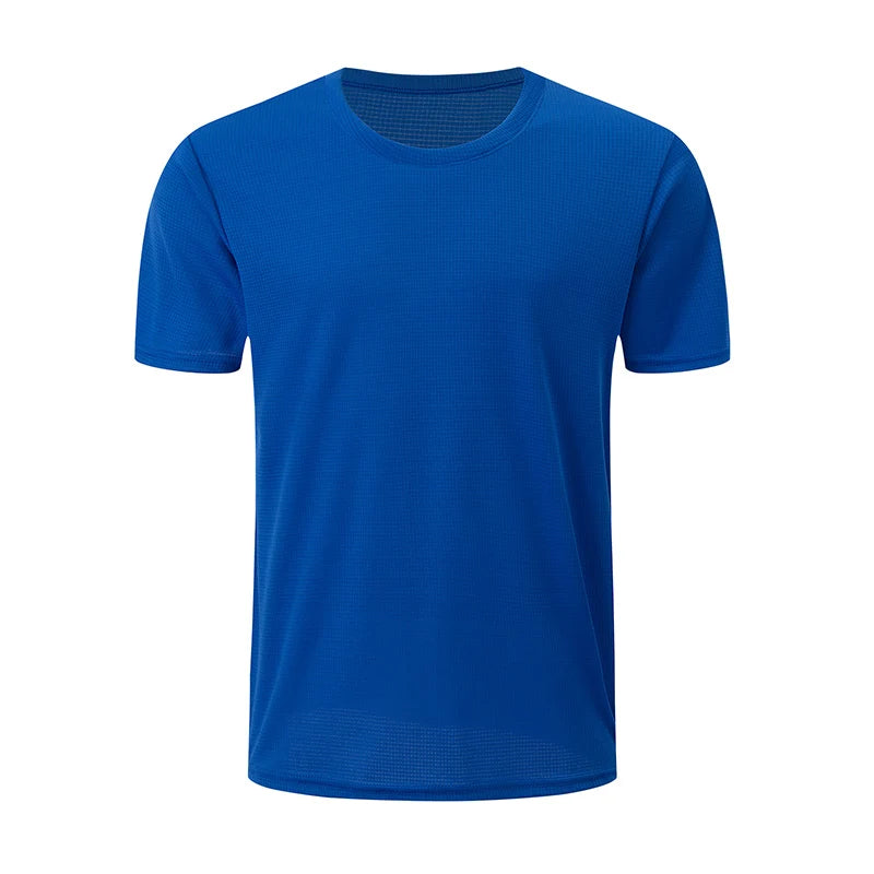 👕 Men's Solid Waffle Short Sleeve Sports Shirt – 1/5-Pack Lightweight Training Tee | تيشيرت رياضي رجالي بكم قصير – خامة وافل مريحة – قطعة أو باقة 5 قطع