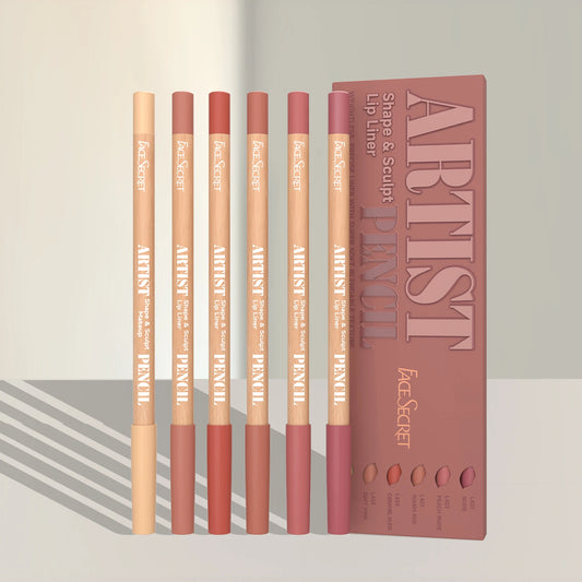 قلم تحديد الشفاه المطفي الفاخر - يدوم طويلًا وسهل التطبيق | Luxury Matte Lip Liner – Long-Lasting & Smooth Application