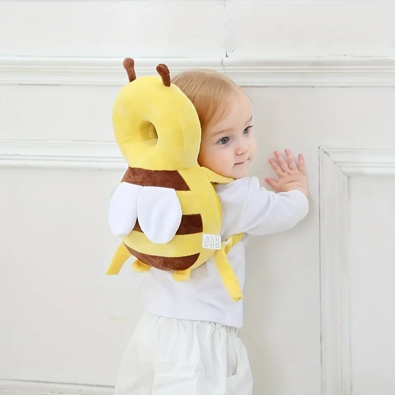 🐝 Little Bee Baby Head Protection Pillow – Cute & Safe Anti-Fall Cushion | وسادة حماية رأس الطفل بشكل نحلة – مانعة للسقوط وهدية مثالية للأطفال