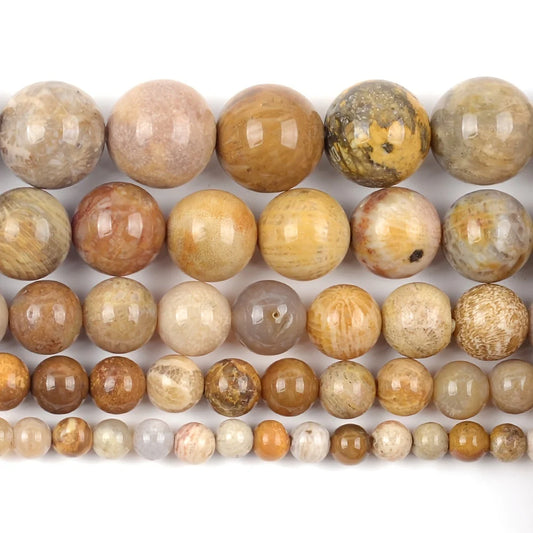 خرز العقيق الطبيعي بنمط الأقحوان لصناعة الإكسسوارات اليدوية | Natural Chrysanthemum Onyx Beads for DIY Jewelry Making