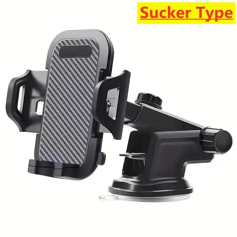 📱 Universal Car Phone Holder 🚗 – 360° Dashboard & Windshield Mount with Strong Suction | حامل جوال للسيارة عالمي – تثبيت بالزجاج أو الطبلون بزاوية 360°