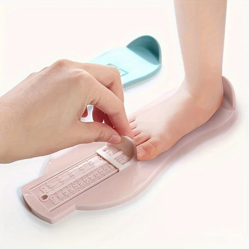 👣 Baby Foot Ruler – Kids Shoe Size Measuring Tool | مسطرة قدم للأطفال – أداة قياس مقاس الحذاء للرضّع والأطفال