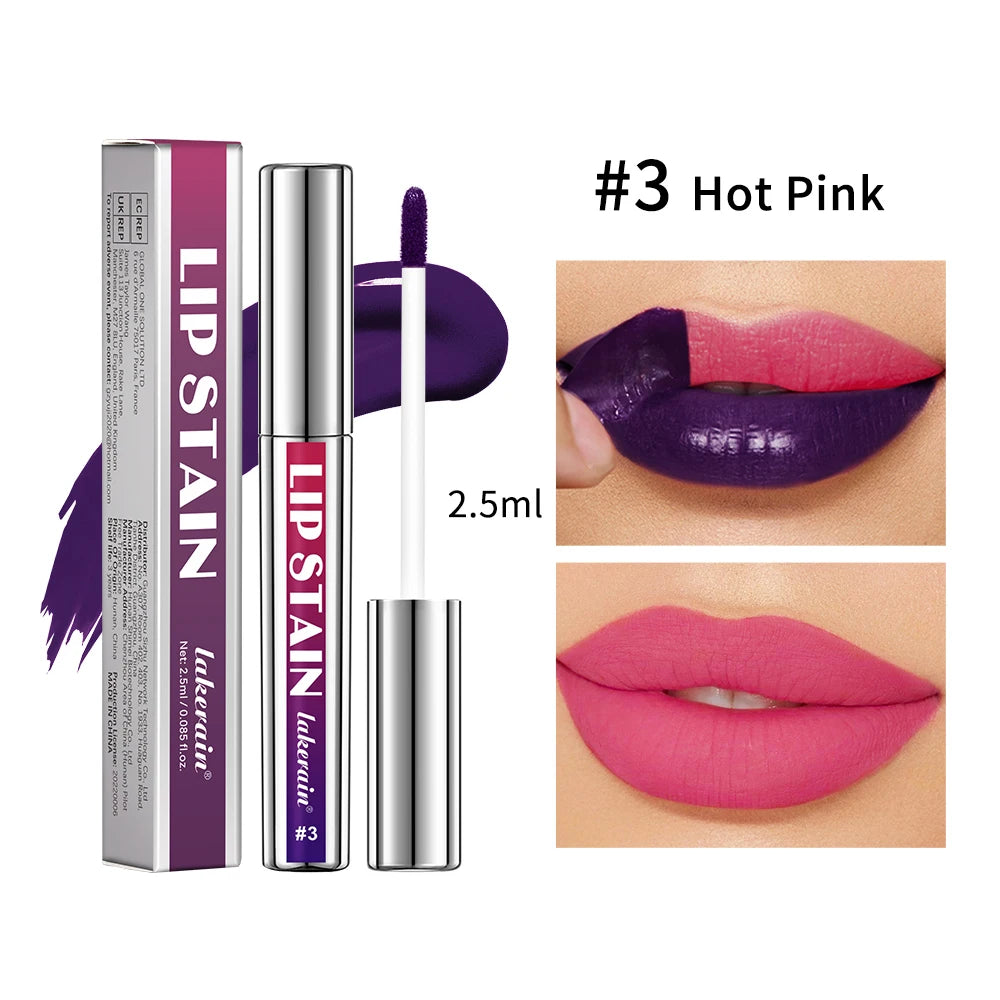 ✨ Long-Lasting Korean Peel-Off Lip Tint – Waterproof Matte Lip Ink 🔷 تينت شفايف كوري قابل للتقشير – لون شفاه مطفي يدوم طويلاً ومقاوم للماء