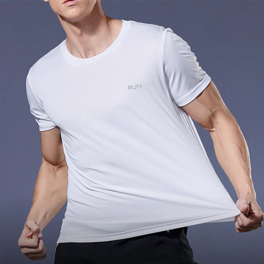 🇧🇷 Men's Quick Dry Oversized Gym T-Shirt – Summer Sports & Fitness Jersey | تيشيرت رياضي رجالي صيفي واسع – خامة تجف سريعًا للجيم والجري مستوحى من تيشيرتات البرازيل