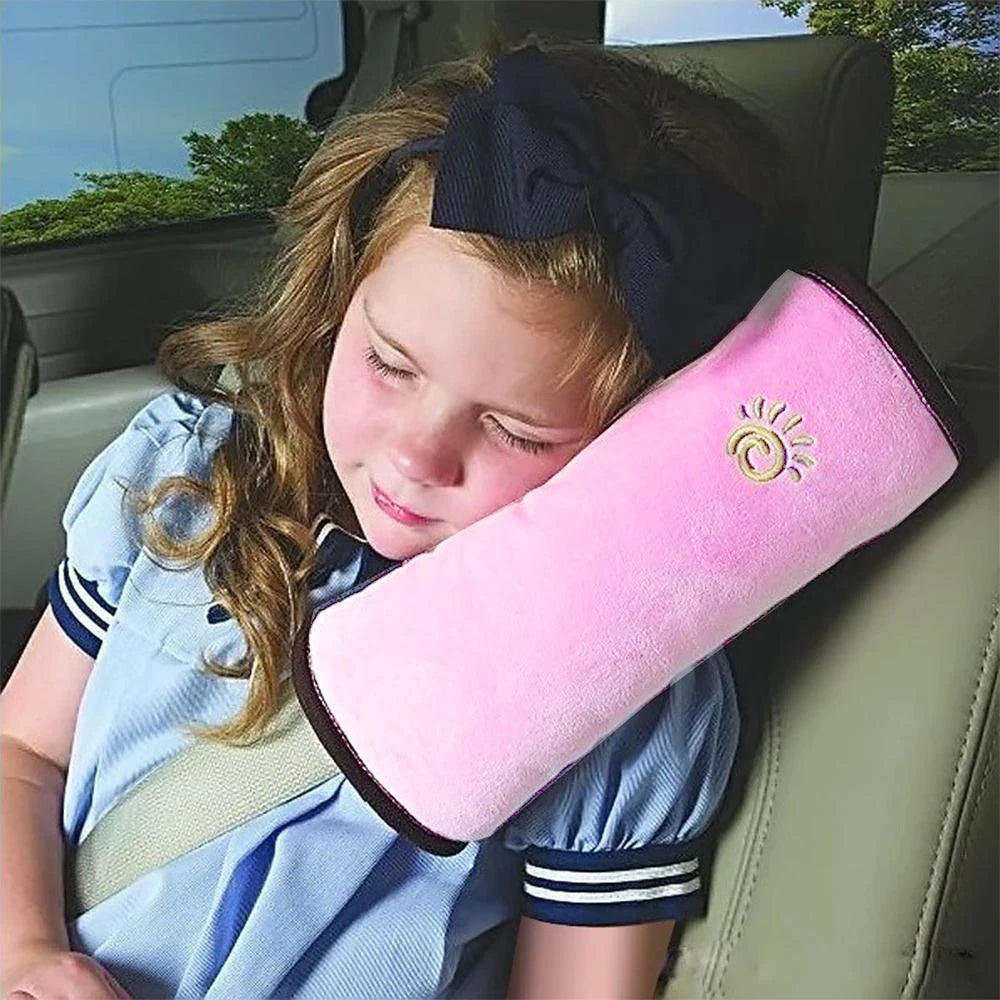 🚗 Kids & Women Car Seatbelt Shoulder Cushion – Universal Safety Pillow Pad | وسادة كتف لحزام الأمان للأطفال والنساء – حماية وراحة عالمية للسيارة