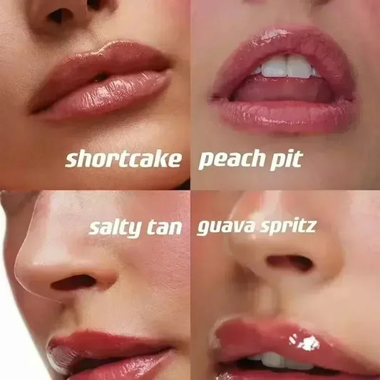 Blush Cream & Lip Gloss Stick Phone Case – 2-in-1 iPhone Makeup Cover (Toast, Salty Tan, Raspberry, Espresso Shades) | كفر آيفون مع أحمر خدود وكريم شفاه مدمج – 2 في 1 بدرجات توست، تان، توت، وإسبرسو