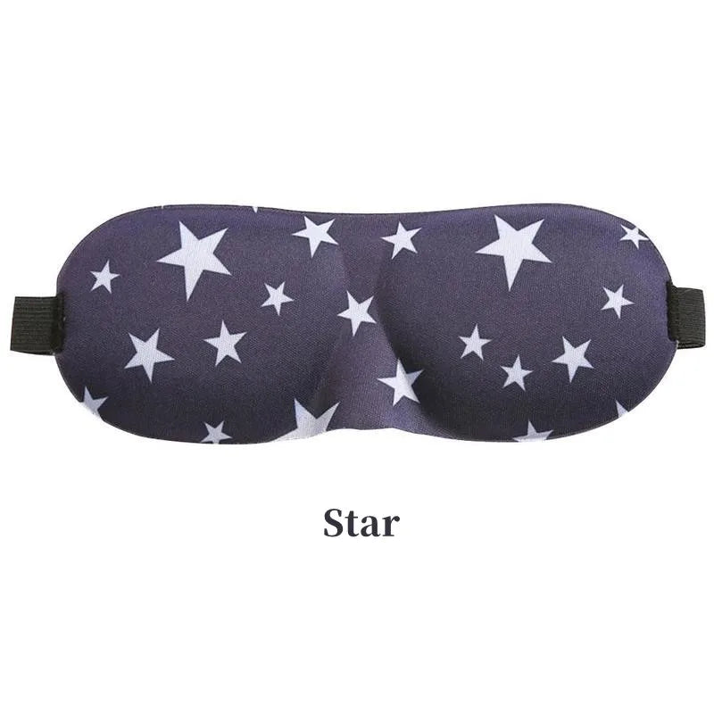 3D Contoured Sleep Eye Mask – Light-Blocking Molded Night Blindfold for Men & Women | قناع نوم مريح 3D بغطاء محدب – لحجب الضوء بالكامل للرجال والنساء