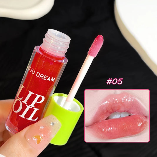Mirror Shine Water Gloss – Long-Lasting, Moisturizing Transparent Lip Plumper | قلوس شفاه لامع بتأثير الزجاج – مرطّب، يدوم طويلًا، شفاف ويمنح الشفاه امتلاء طبيعي