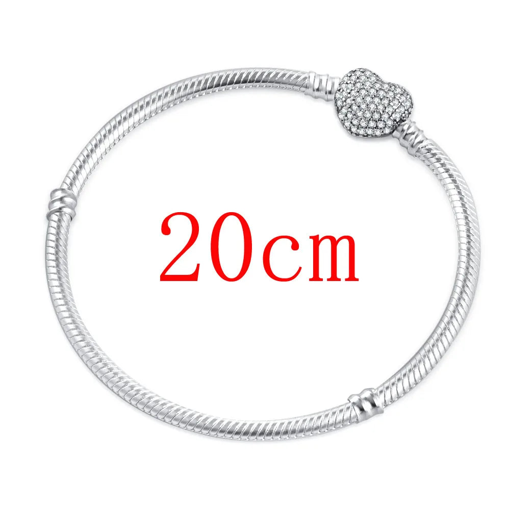 Valentine's Day Red Christmas Apple Gift  Dangle Charms Beads 925 Sterling Silver  Fit Original Heart Bracelet Women Jewelry