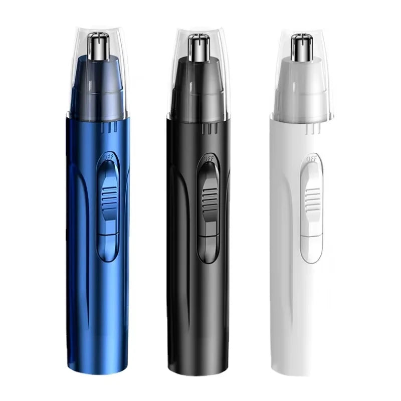 Powerful Electric Nose & Ear Hair Trimmer – High Torque Motor, Low Noise for Men & Women | ماكينة تشذيب شعر الأنف والأذن الكهربائية – محرك قوي وصوت منخفض للرجال والنساء
