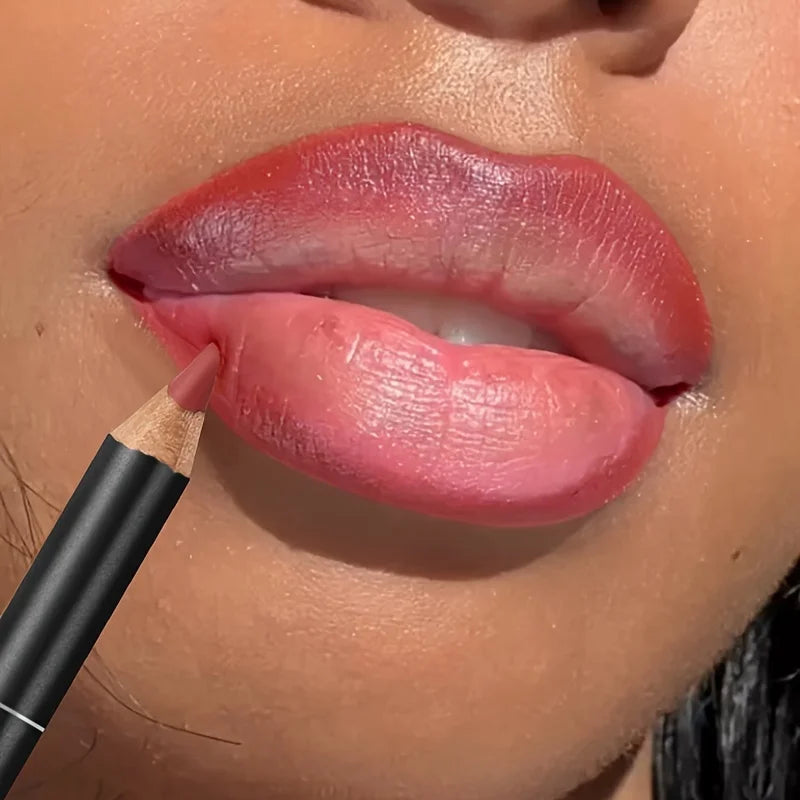 قلم تحديد شفاه فاخر مطفي - طويل الثبات وسهل التطبيق | Luxury Matte Lip Liner – Long-Lasting, Smooth Application