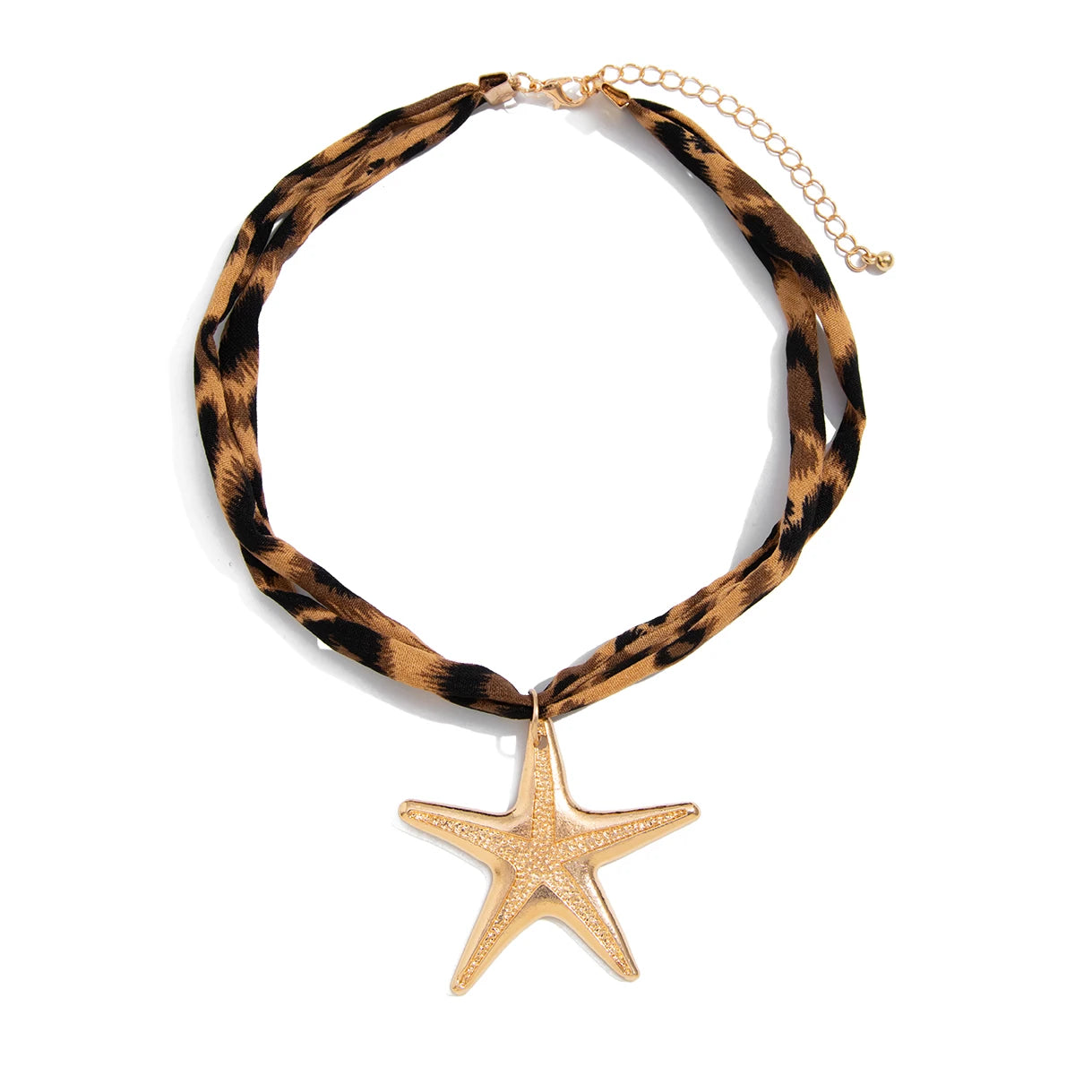 Ingemark 7-Layer Velvet & Metal Pendant Necklace – Ethnic Conch, Starfish & Heart Charms for Women 2025 | عقد نسائي متعدد الطبقات من إنجمارك – مخمل وميداليات معدنية عرقية بتصاميم صَدَفة وقلب ونجم البحر لصيف 2025