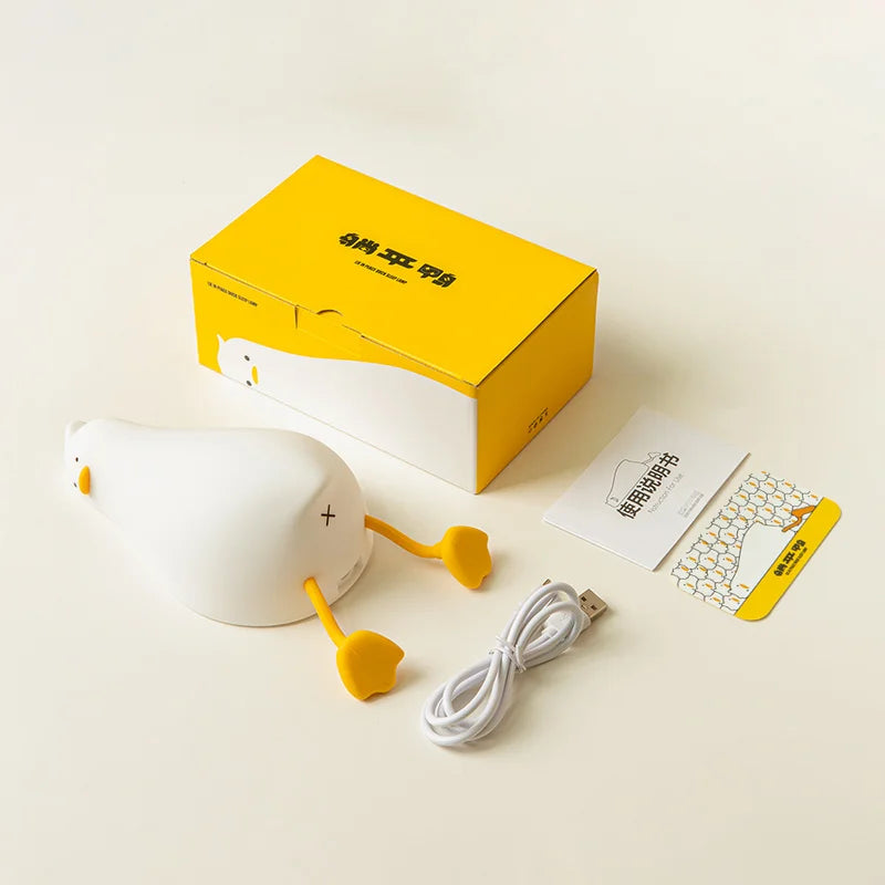 🌟 Animal Shaped LED Night Light 🐼🐰 – Cute Panda & Rabbit USB Rechargeable Lamp for Kids | مصباح ليلي LED على شكل حيوانات – باندا وأرنب لطيف قابل للشحن للأطفال