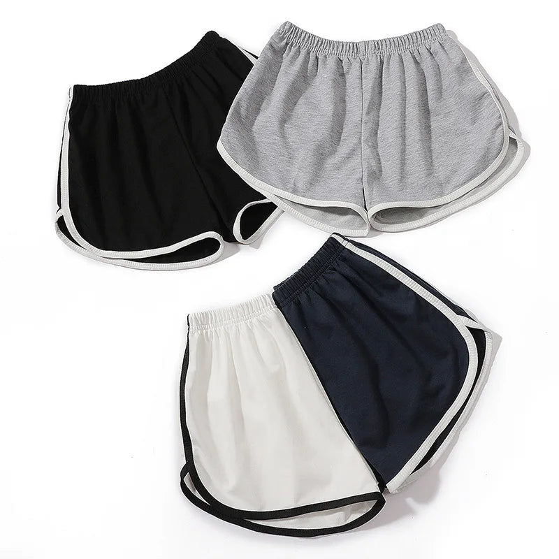 Women’s Quick-Dry Elastic Fitness Shorts – Lightweight, Loose Summer Activewear for Running & Leisure | شورت نسائي مطاطي سريع الجفاف – خفيف وفضفاض للجري، الرياضة والاسترخاء في الصيف