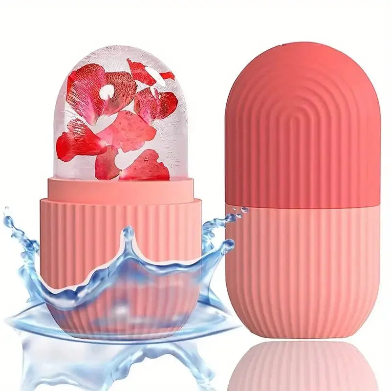 Ice Facial Roller – Reusable Silicone Face Ice Mold | رولر ثلج للوجه – قالب سيليكون قابل لإعادة الاستخدام