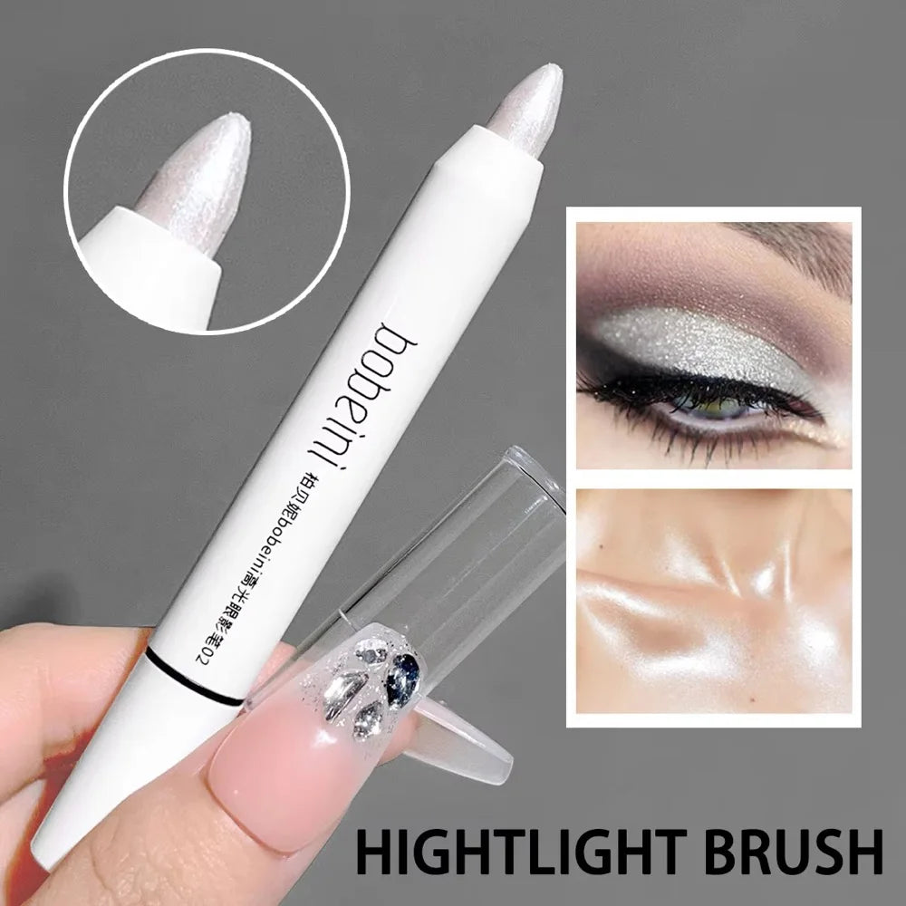 Highlighter & Contour Pen – Hydrating Shimmer Stick for Nose, Cheeks & Flawless Glow | قلم هايلايتر وكونتور مرطّب بلمسة لامعة – لإبراز الأنف والخدود بمكياج متقن ومضيء