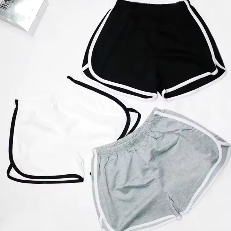 Women’s Quick-Dry Elastic Fitness Shorts – Lightweight, Loose Summer Activewear for Running & Leisure | شورت نسائي مطاطي سريع الجفاف – خفيف وفضفاض للجري، الرياضة والاسترخاء في الصيف