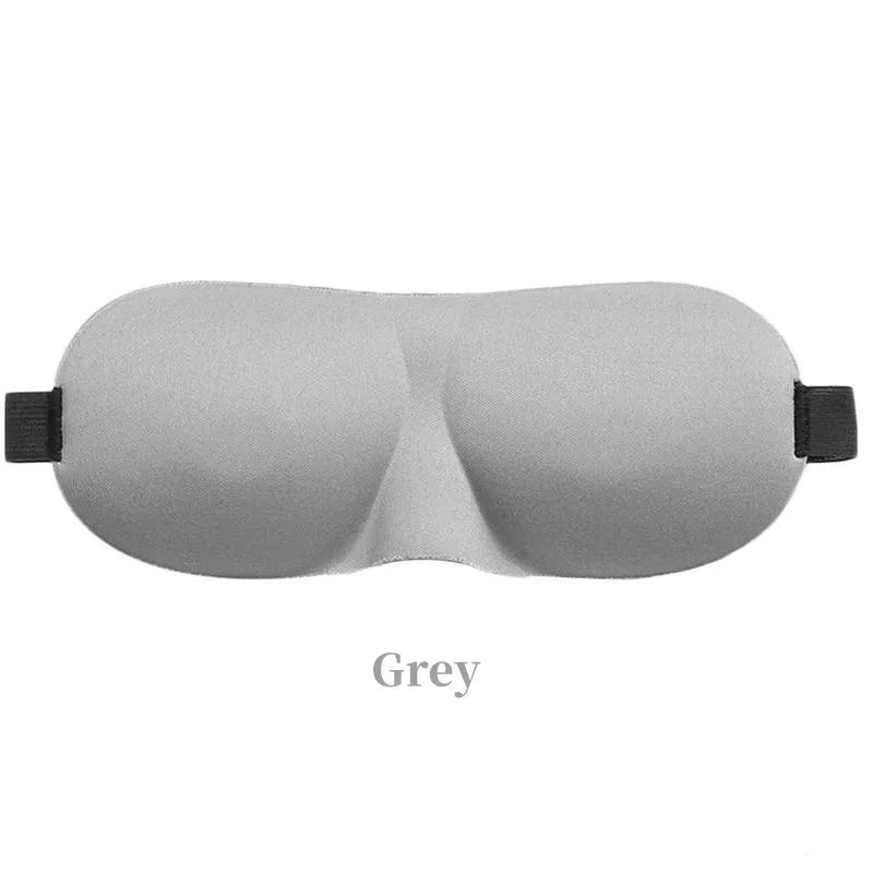 3D Contoured Sleep Eye Mask – Light-Blocking Molded Night Blindfold for Men & Women | قناع نوم مريح 3D بغطاء محدب – لحجب الضوء بالكامل للرجال والنساء