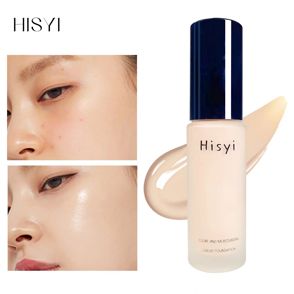 ✨ Liquid Transparent Foundation – Natural Finish & Flawless Coverage 🔷 فاونديشن سائل شفاف – تغطية طبيعية تخفي العيوب بدون تكتل