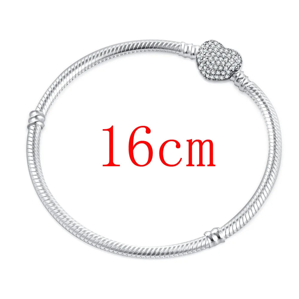 Valentine's Day Red Christmas Apple Gift  Dangle Charms Beads 925 Sterling Silver  Fit Original Heart Bracelet Women Jewelry