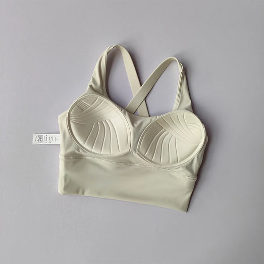 🎽 All-in-One Shock-Proof Sports Bra – High-Intensity Support for Running & Fitness | حمالة صدر رياضية شاملة – مقاومة للصدمات ودعم قوي للتمارين العالية