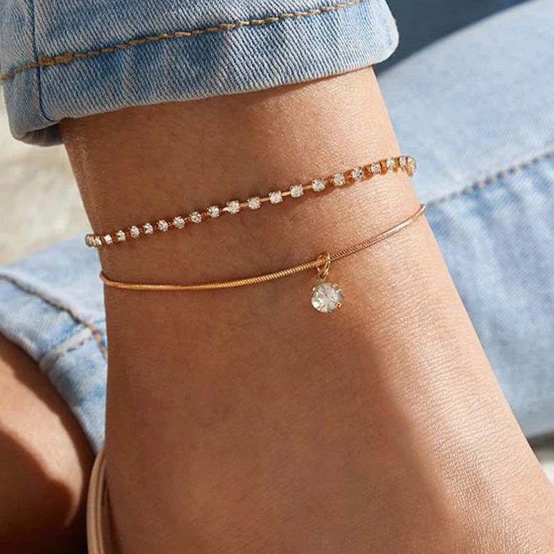 ✨ Bohemian Turkish Eye Charm Anklet – Colorful Butterfly, Flower & Shell Jewelry 🔷 خلخال بوهيمي مزين بعيون تركية وأشكال فراشة وزهرة وصدف – إكسسوار صيفي للنساء