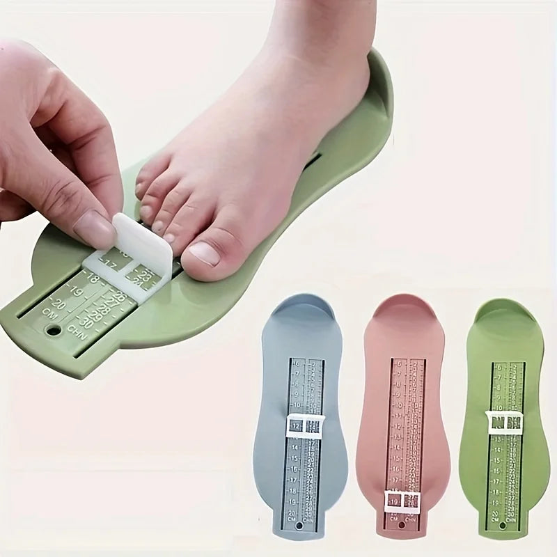 👣 Baby Foot Ruler – Kids Shoe Size Measuring Tool | مسطرة قدم للأطفال – أداة قياس مقاس الحذاء للرضّع والأطفال