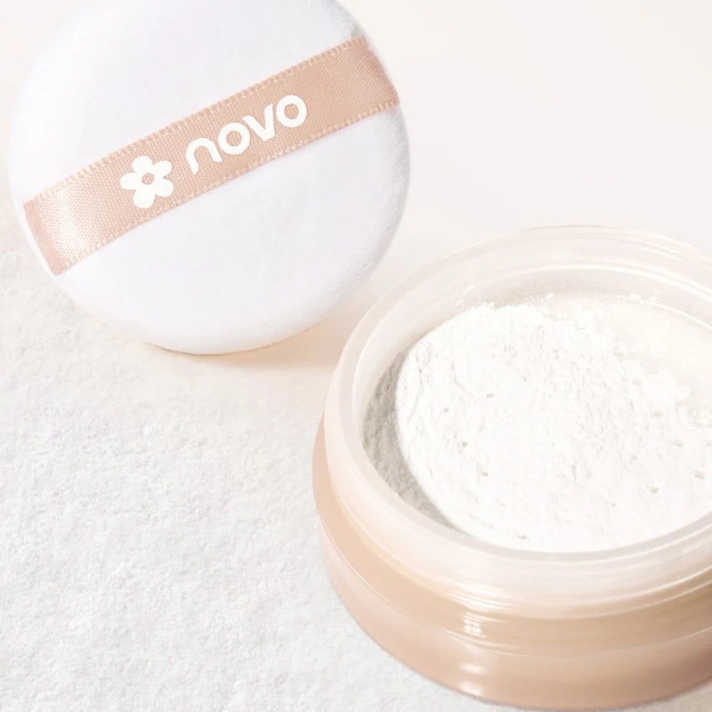 Long-Lasting Oil-Control Matte Loose Powder, Waterproof And Sweat-Proof, Non-Smudge, Covers Fine Lines And Blemishes