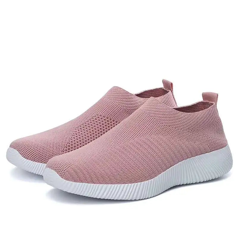 Women’s Vulcanized Slip-On Sneakers – High Quality Loafers, Plus Sizes Available | حذاء نسائي فلكنايزد بدون رباط – لوفزر أنيقة عالية الجودة، مقاسات كبيرة متوفرة