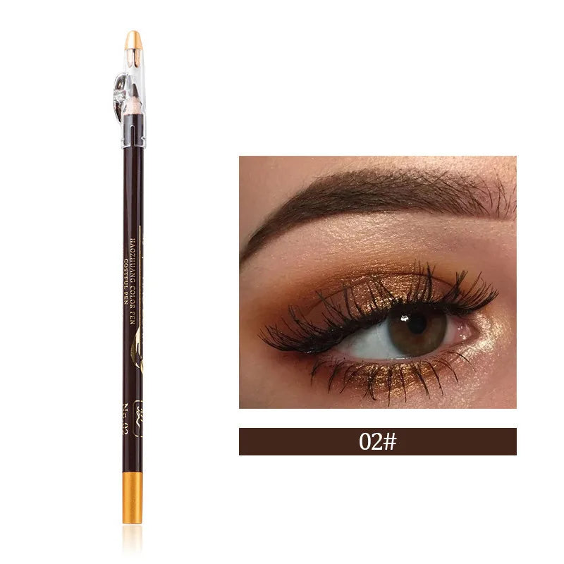 Eyebrow Pencil Available Eyebrow Pencil Shadows Cosmetics Natural Long Lasting Tint Waterproof Microblading Wooden Eyebrow Pen