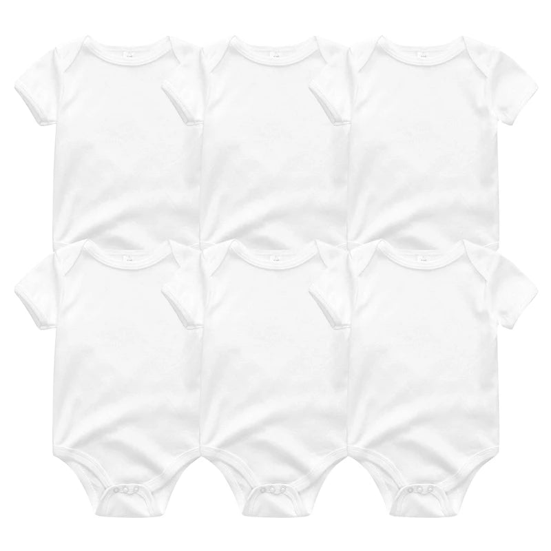 Baby Girl Jumpsuit 6Pcs/Lot Body Suit Spring Summer Toddler Boys Romper