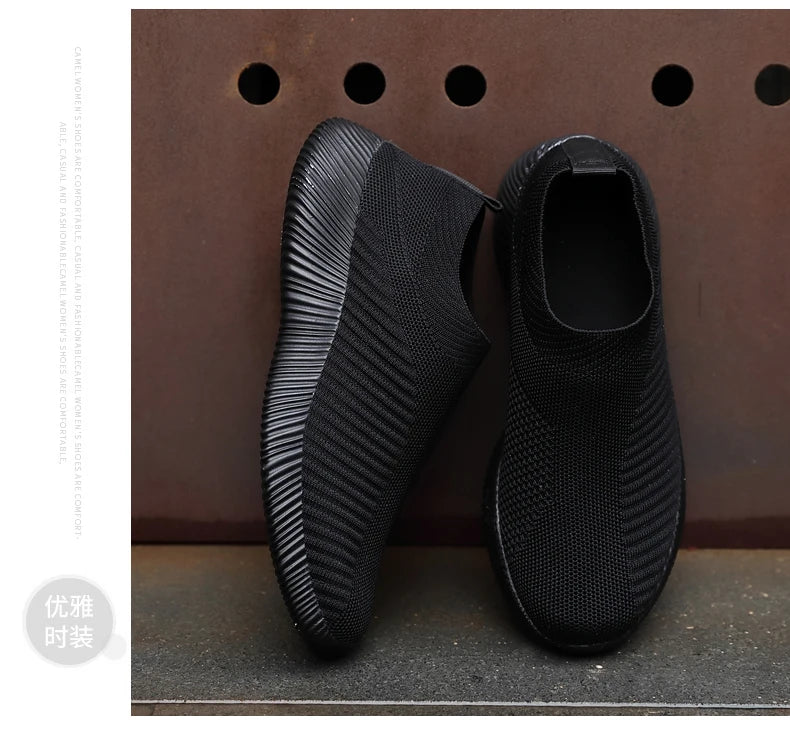 Women’s Vulcanized Slip-On Sneakers – High Quality Loafers, Plus Sizes Available | حذاء نسائي فلكنايزد بدون رباط – لوفزر أنيقة عالية الجودة، مقاسات كبيرة متوفرة