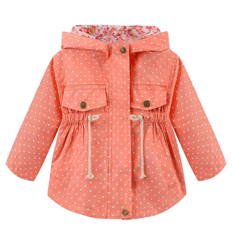 Girls Windbreaker Coat