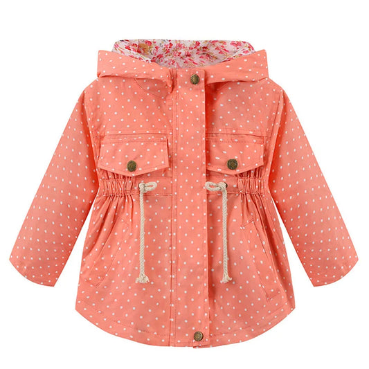 Girls Windbreaker Coat