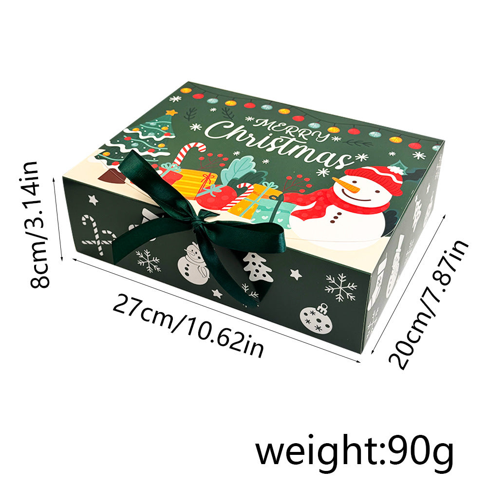 4/12pcs Large Christmas Gift Boxes with Lids - Elegant Holiday Party Packaging, for Christmas, Weddings, Birthdays, Gift Wrap