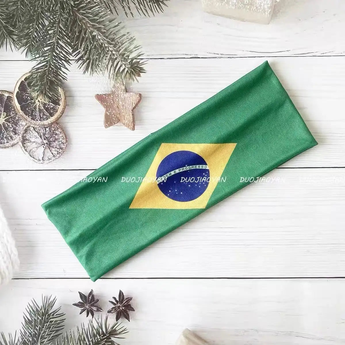 2026 National Flag Football Sports Headband - عصبة رأس رياضية لكرة القدم 2026