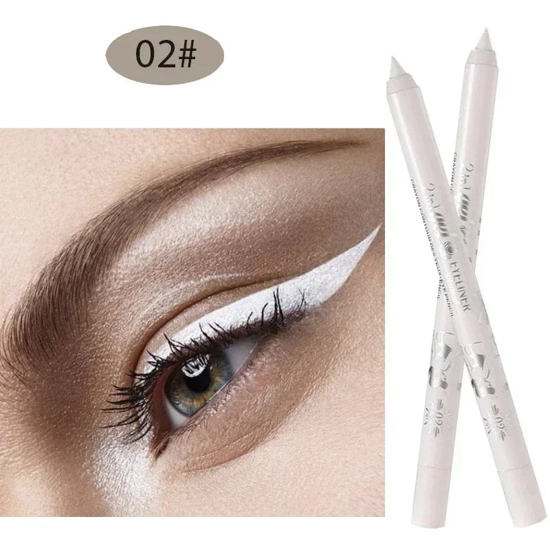 Quick-drying Eyeliner Waterproof Liquid Eyeliner Gel Pen Colourful Pigment Long Lasting Smooth Pencil Eye Beauty Makeup Cosmetic