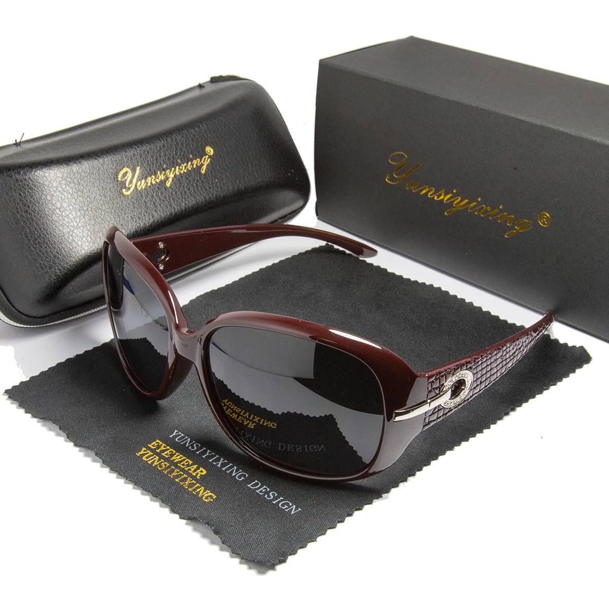 YSYX Women’s Polarized Sunglasses – Classic Vintage Big Frame Shades