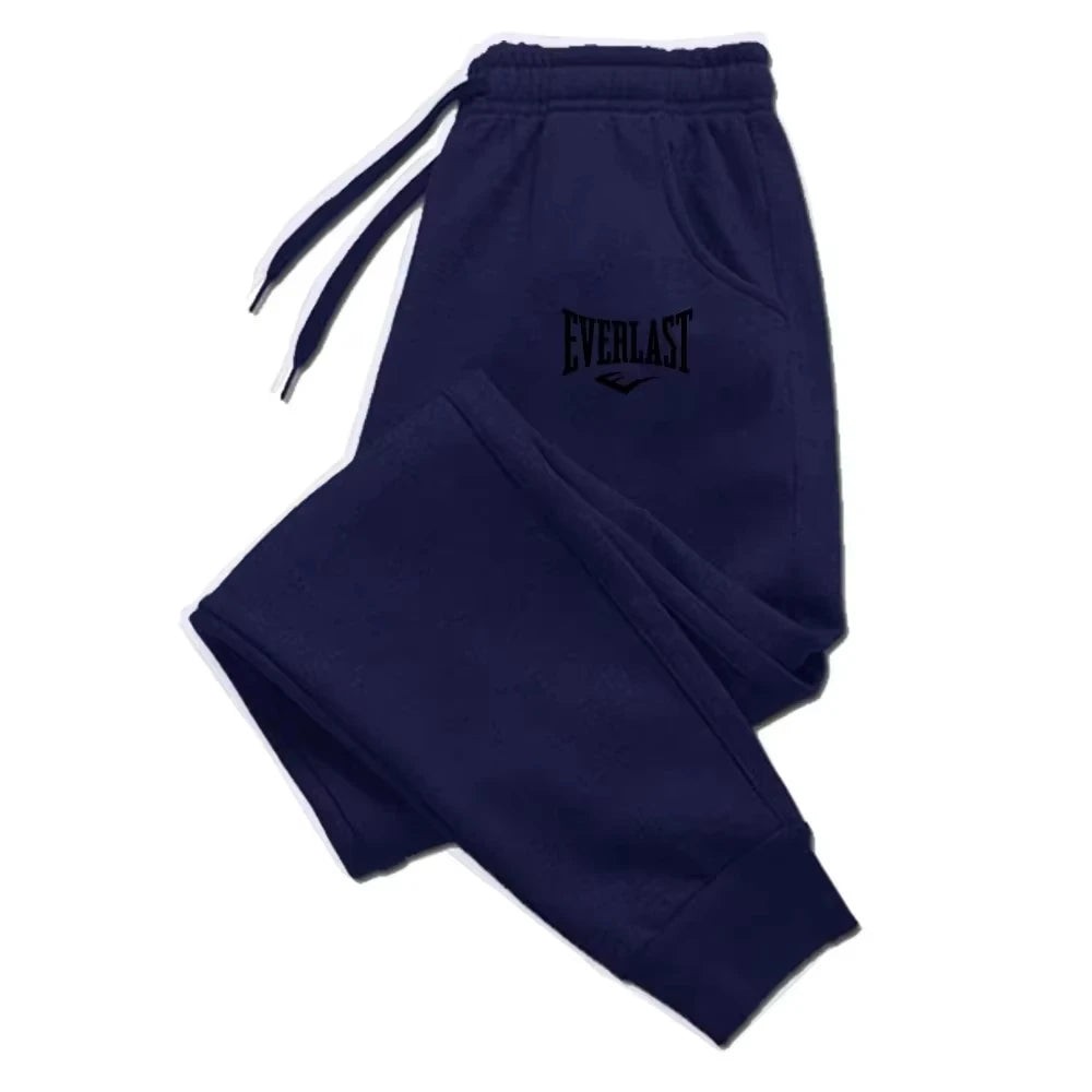 New Printed Pants EVERLAST Men Women Running Pants Joggers Sweatpant Sport Casual Trousers Fitness Gym Breathable Pants WK0043